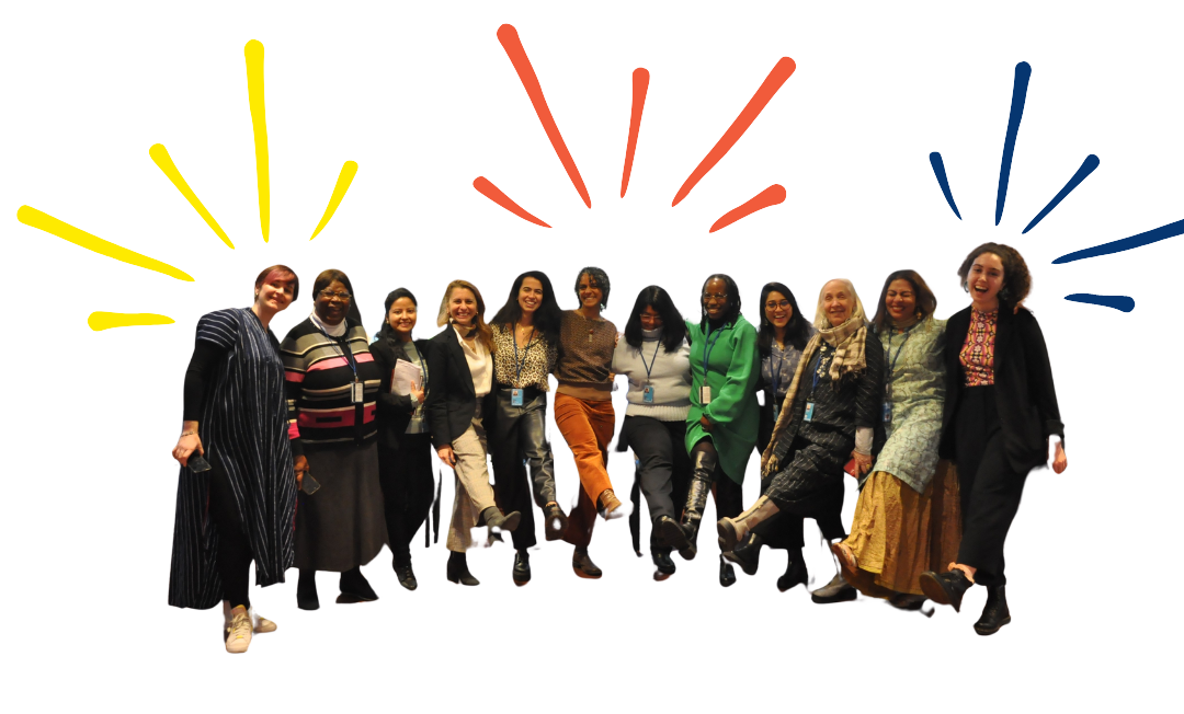 group photo of the Feminist Schools facilitators